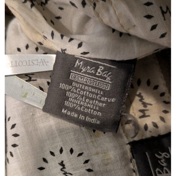 Myra Shoulder Bag Multi Hides Leather Adjustable Detachable Strap Boho Western - Picture 6 of 14